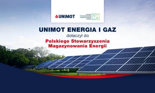 UNIMOT Energia i Gaz dołączyła do Polskiego Stowarzyszenia Magazynowania Energii (PSME)